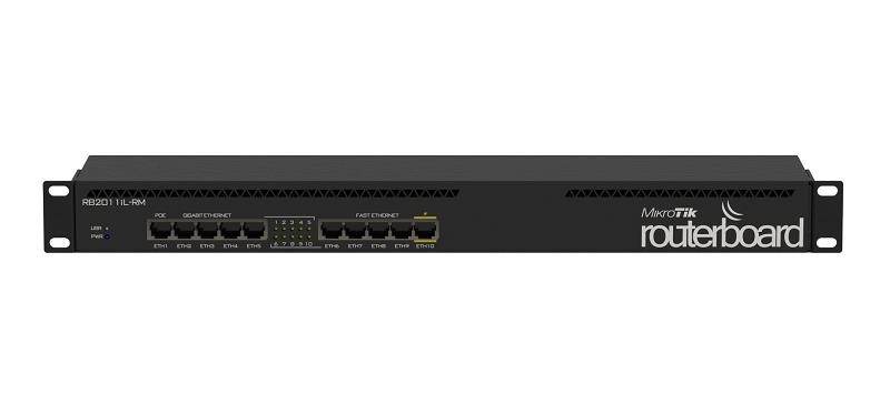 Маршрутизатор Mikrotik RB2011iL-RM
