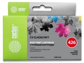 Картридж COLOR 25.2ML CS-CLI426C/M/Y CACTUS