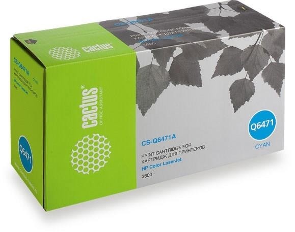 Картридж CYAN /LJ3600/3800 4K CS-Q6471A CACTUS