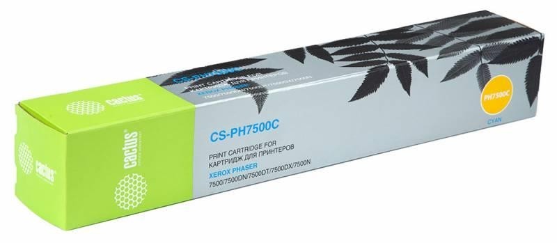 Картридж CYAN /7500/7500DT/7500N 17.8K CS-PH7500C CACTUS