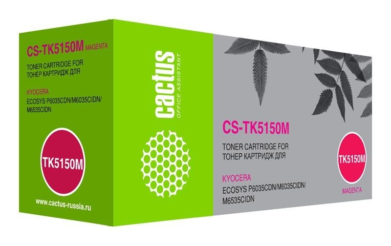 Картридж MAGENTA /M6035CIDN 10K CS-TK5150M CACTUS