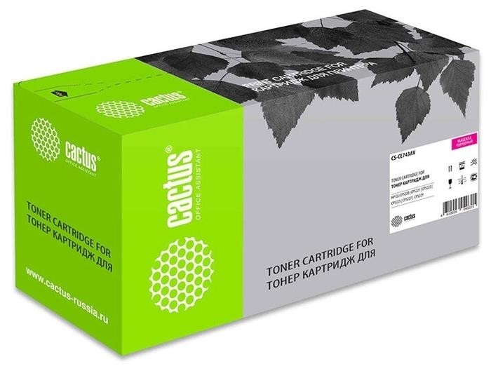 Картридж MAGENTA /CP5220/CP5221 7.3K CS-CE743A CACTUS