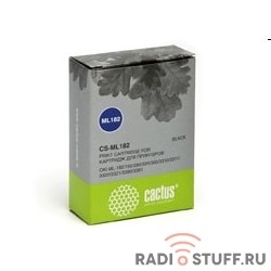CACTUS ML182  Картридж матричный (CS-ML182) для OKI ML-182/192/280/320/390/3310/3311/3320/3321/3390/3391, ресурс 2 000 000 зн.black