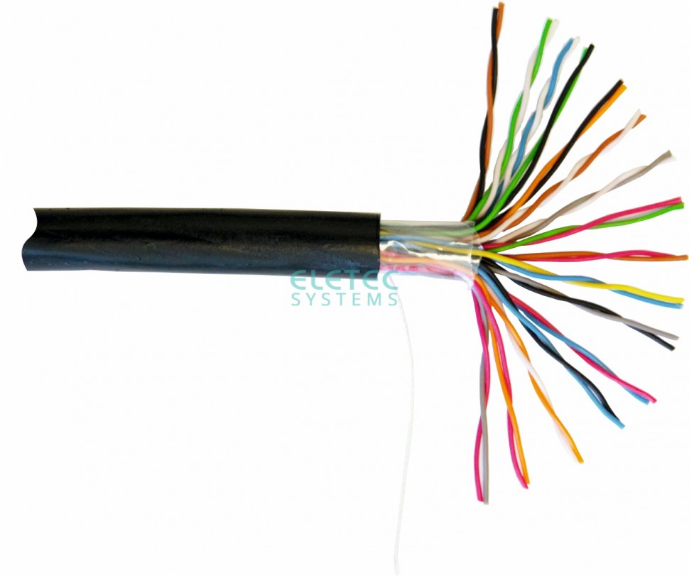 Кабель UTP 5E Eletec 16x2xAWG24, наружный, 305м, медь