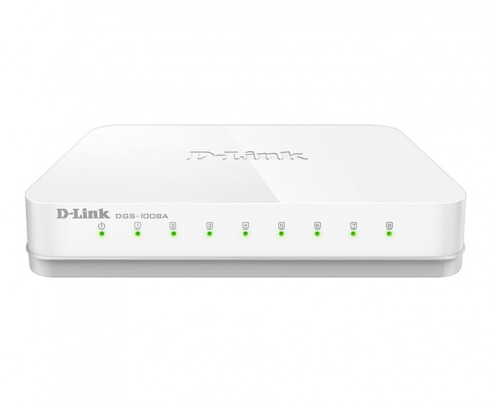 Коммутатор 8PORT 10/100/1000T DGS-1008A/E1A D-LINK