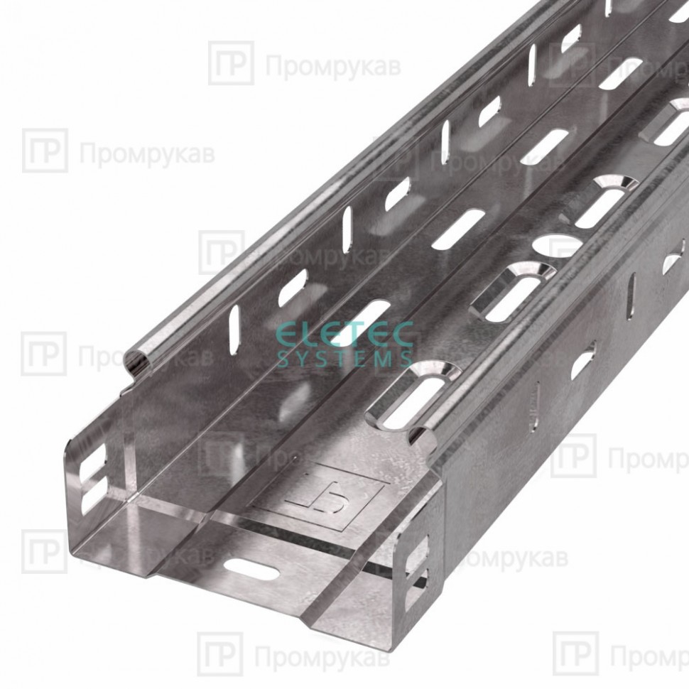 Лоток перфорированный Стандарт 200х80х3000 (6 м/уп) Промрукав